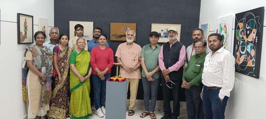 અમદાવાદમાં મુખૌટે આર્ટ ગેલરી ખાતે મંગલારંભ-3 ગ્રુપ આર્ટ પ્રદર્શન યોજાયું