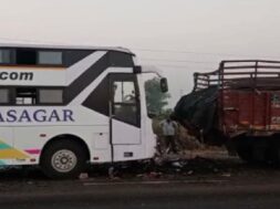 bus-truck accident