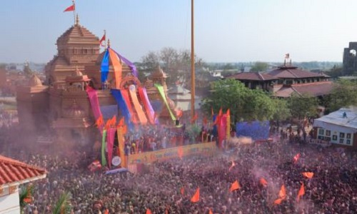 સાળંગપુરમાં કષ્ટભંજન હનુમાનજી મંદિરમાં યોજાયો રંગોત્સવ, ભાવિકો ભક્તિના રંગે ભીંજાયા