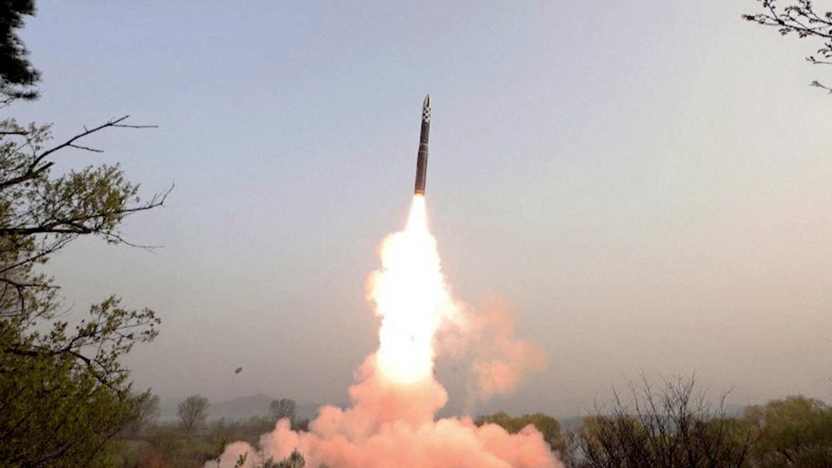 ઉત્તર કોરિયાએ નવી મિસાઈલ ICBMનું પરીક્ષણ કર્યું