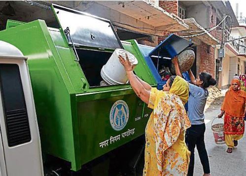 સ્વચ્છ ભારત મિશનઃ શહેરી વિસ્તારના 89699 વોર્ડમાં 100 ટકા ડોર-ટુ-ડોર કચરો એકત્ર કરવાની કામગીરી