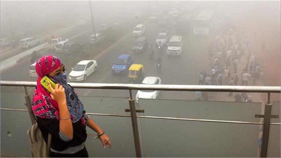 દિલ્હી-NCRમાં ધૂળની ડમરીઓ ઉડી,વધ્યું પ્રદૂષણ