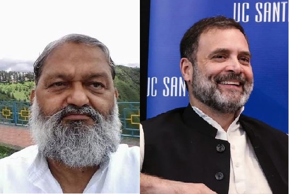 વિશ્વના નેતાઓ PM મોદીની પ્રસંશા કરે છે જ્યારે રાહુલ વિદેશી ધરતી ઉપર PMનું અપમાન કરે છેઃ અનિલ વિજ
