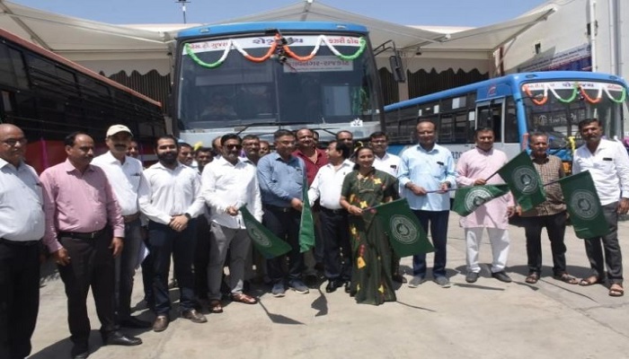ભાવનગર એસટી ડિવિઝનને નવી 34 એસટી બસોની ફાળવણી, સાંસદના હસ્તે 9 બસનું લોકાર્પણ