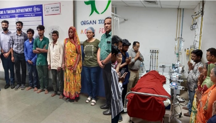 અમદાવાદ સિવિલ હોસ્પિટલમાં બે દિવસમાં બે અંગદાન : 6 દર્દીઓને નવજીવન