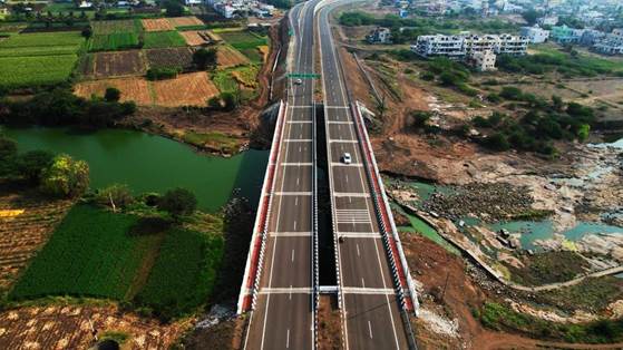 NH-160 ના સિન્નર-શિરડી સેક્શનઃ જટિલ તકનીકીઓ દ્વારા કાર્બન ફૂટપ્રિન્ટ અને ટ્રાફિકની ભીડ ઘટશે