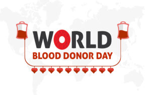 World Blood Donor Day Medical Prevention And Awareness Vector Ve
