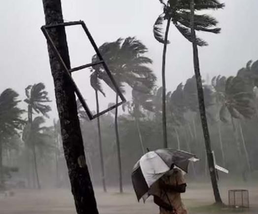 પૂર્વ અને મધ્ય ભારતમાં વાવાઝોડા સાથે મધ્યમ વરસાદની હવામાન વિભાગની આગાહી