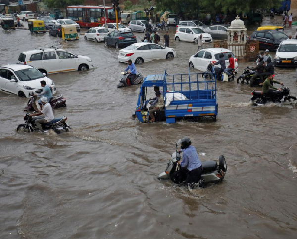 ગુજરાતમાં સાર્વત્રિક વરસાદઃ 207 ડેમમાં 46.57 ટકા જેટલો પાણીનો જથ્થો