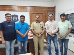 Rajkot CP with travelers