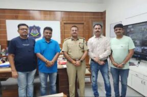 Rajkot CP with travelers