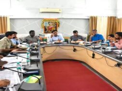 ambaji, collector, meeiting