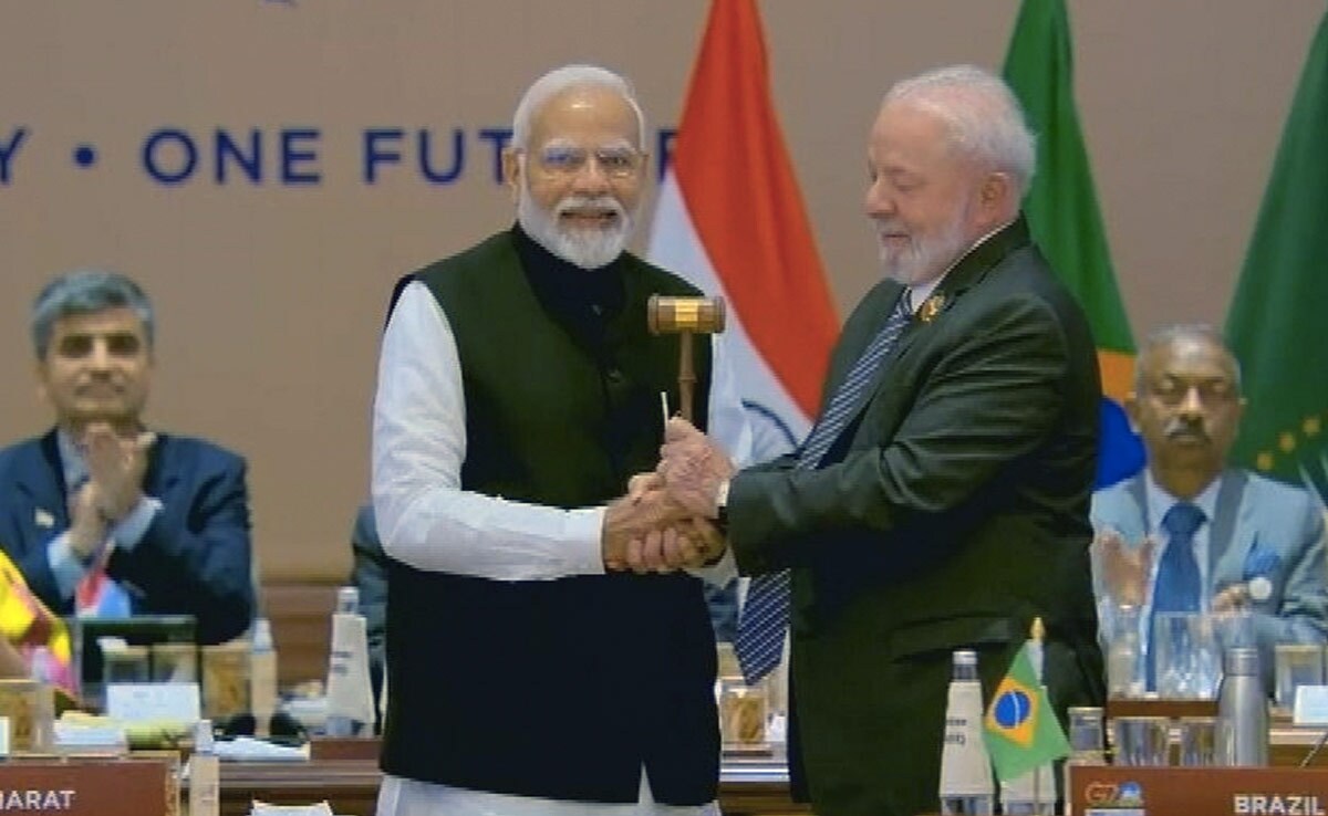 G20 સમિટમાં PM મોદીનું સંબોધન,કહ્યું- તમામ દેશોને મળે AIનો લાભ,PMએ બ્રાઝિલને G20 નું પ્રમુખપદ સોંપ્યું