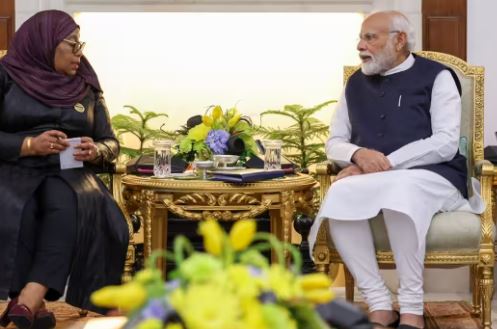 PM મોદીએ તંઝાનિયાના રાષ્ટ્રપતિ સાથે દ્વિપક્ષીય બેઠક કરી,બંને દેશો વચ્ચે થયા ઘણા મહત્વના કરારો