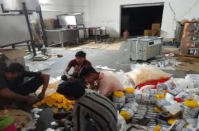Fake ghee factory caught in Disa