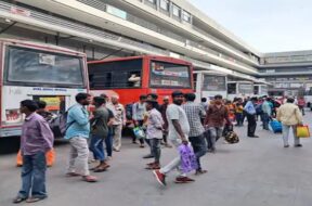 Rajkot, S T BUS STAND,