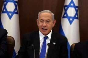 FILE PHOTO: Weekly cabinet meeting at the Israeli Prime Minister’s office in Jerusalem