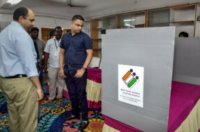 erode-officials-inspect-a-polling-booth-ahead-of-the-erode-east-assembly-seat-