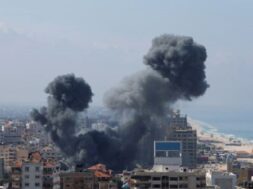 israel gaza strip air trike