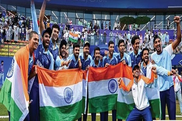 એશિયન ગેમ્સમાં ભારતીય ક્રિકેટ ટીમે ઈતિહાસ રચ્યો, મહિલાઓ બાદ પુરુષ ટીમે જીત્યો ગોલ્ડ