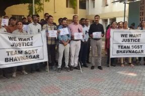 SGST EMPLOYEES AGITATION