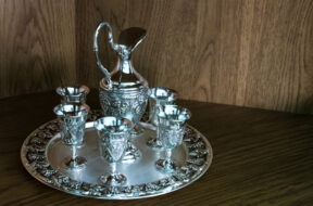 old silver plate