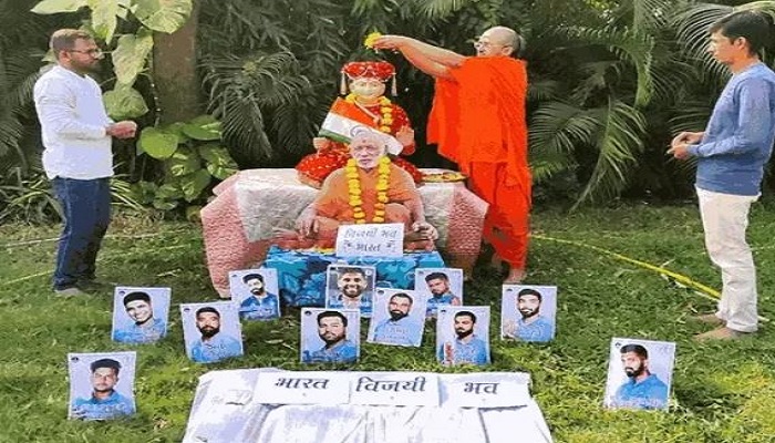 વર્લ્ડકપ ફાઈનલમાં ભારતના વિજય માટે ગુજરાતના મંદિરોમાં વિશેષ પૂજા, અને હવન કરાયાં