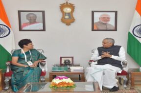 governor with shreelanka ambassador