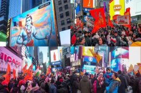 newyork times square ram temple