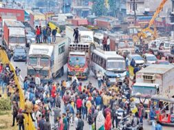 truck driver strike