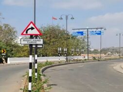 Gandhi ashram to collector office road
