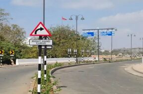 Gandhi ashram to collector office road