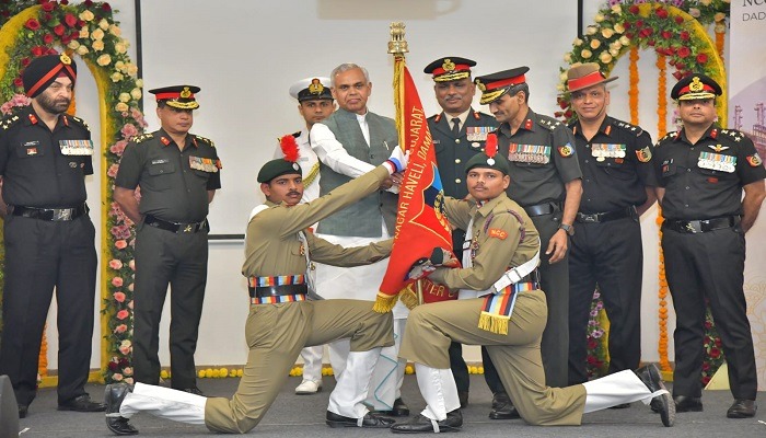 દિલ્હીની પરેડમાં ભાગ લઈને પરત ફરેલા NCC કેડેટ્સનો રાજભવનમાં એટહોમ સમારોહ યોજાયો