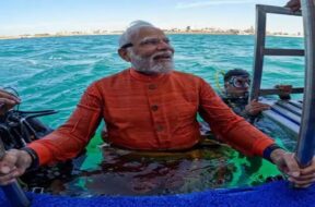 PM MODI In Dwarka