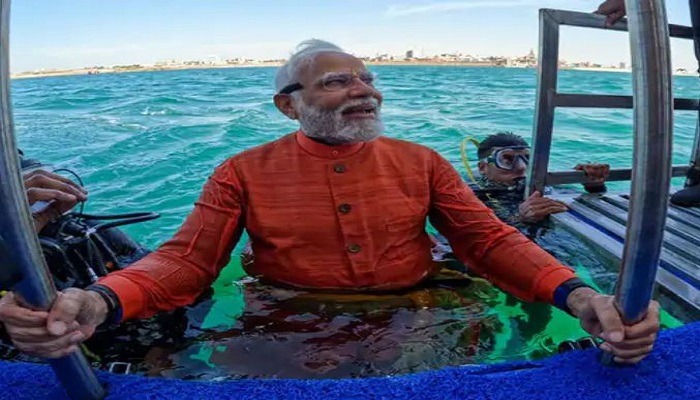 દરિયામાં ડુબેલી પ્રાચીન દ્વારકાનગરીના દર્શન કર્યા એ મારો દિવ્ય અનુભવ હતોઃ PM મોદી