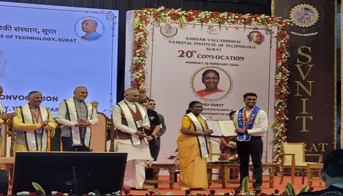 એન્જિનિયરિંગ અને ટેકનોલોજી ક્ષેત્રમાં મહિલાઓનું વધતું પ્રમાણ એ દેશ માટે શુભ સંકેતઃ રાષ્ટ્રપતિ