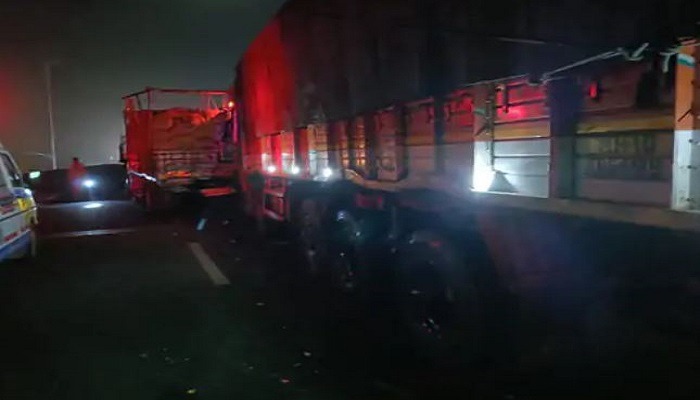 અમદાવાદ-રાજકોટ હાઈવે પર સાયલા નજીક બે ટ્રક વચ્ચેના અકસ્માતમાં કાકા-ભત્રીજાનું મોત