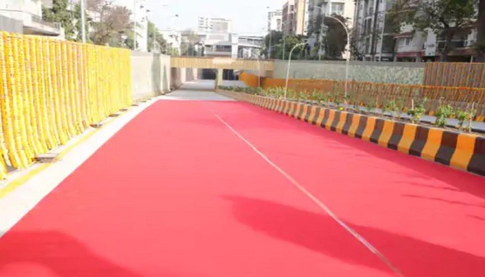 અમદાવાદમાં પાલડીના અંડરબ્રિજના લોકાર્પણ બાદ અધૂરૂ કામ યાદ આવતા અંડરબ્રિજબંધ કરાયો