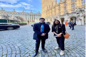 raghav chaddha in uk preet geel