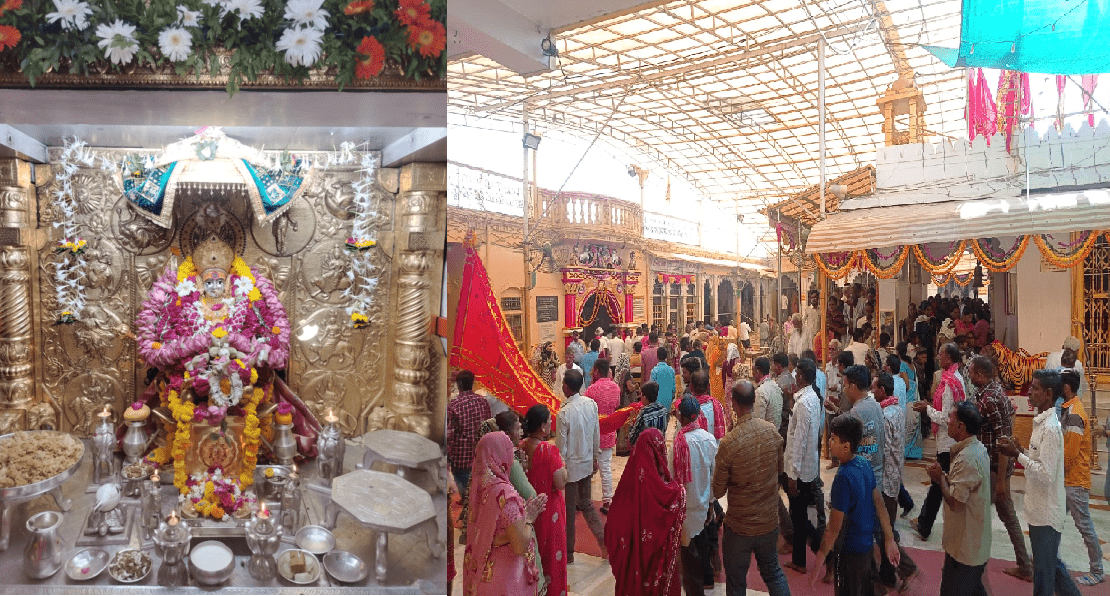 ચૈત્રી પૂનમે યાત્રાધામ ખેડબ્રહ્મા ખાતે મેળો : માતાજીના દશઁન કરવા ભક્તો ઉમટયા