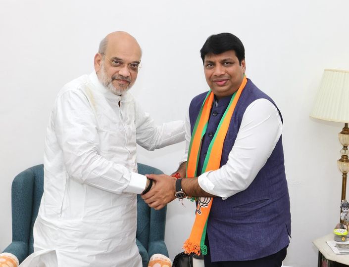 કોંગ્રેસ છોડનાર રોહન ગુપ્તા BJPમાં જોડાયા, પિતાની બીમારીના કારણોસર ચૂંટણી લડવાનો કર્યો હતો ઈન્કાર