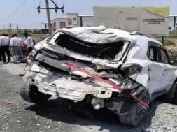 Accident, palanpur