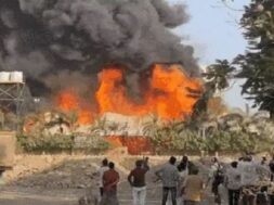 RAJKOT, TRP ZONE, FIRE