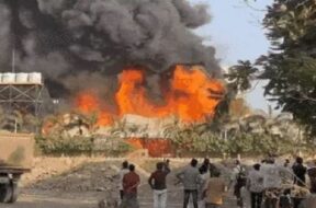 RAJKOT, TRP ZONE, FIRE