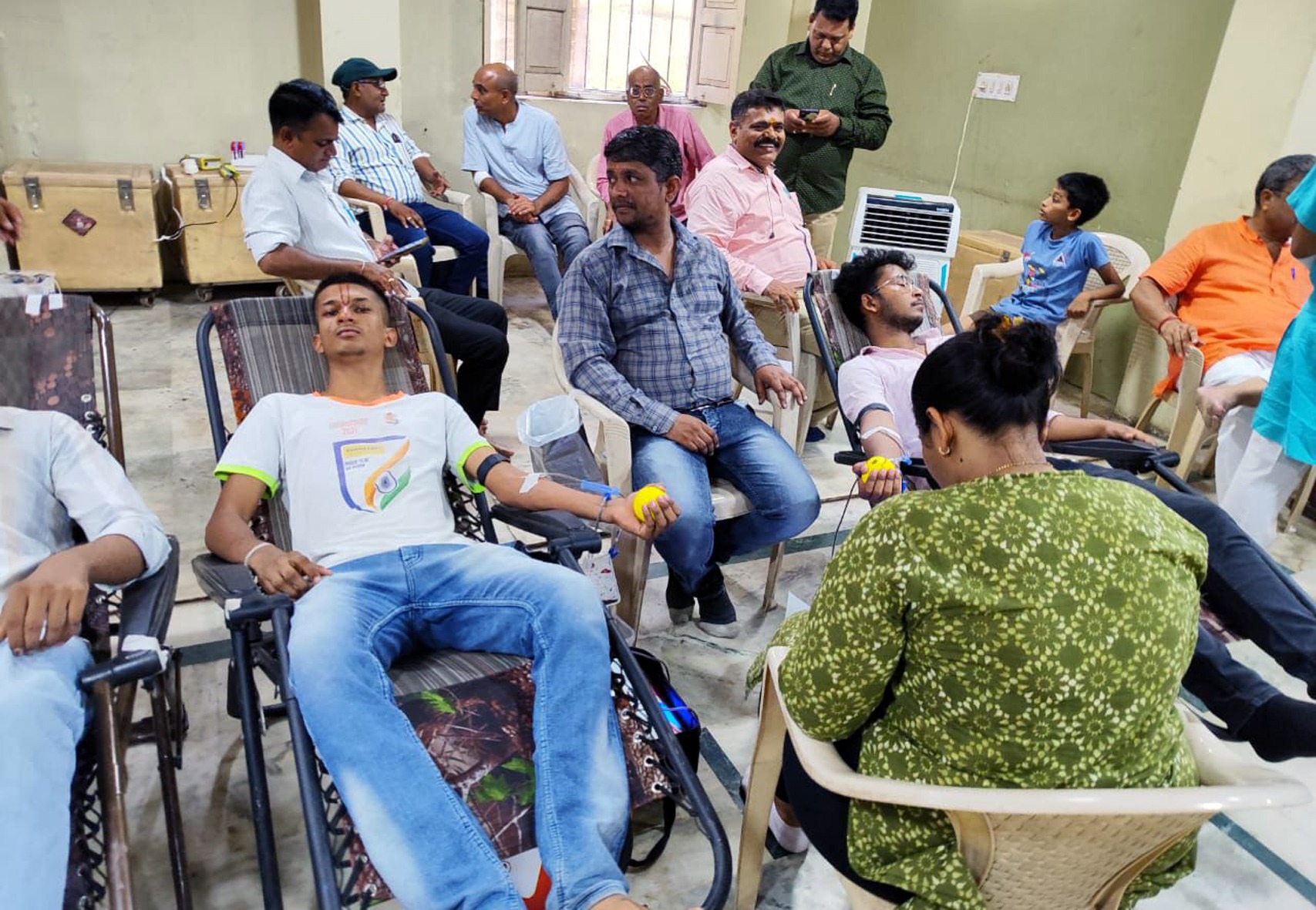 અમદાવાદમાં ડો. હેડગેવાર સ્મારક સમિતિ દ્વારા રક્તદાન શિબિરનું આયોજન