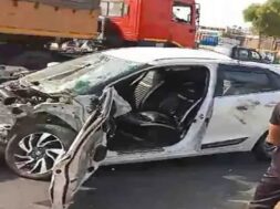 Accident, palanpur