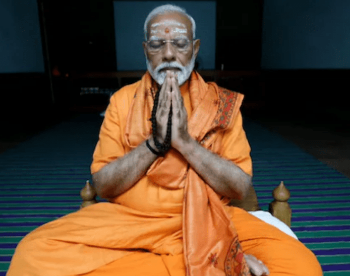 વડાપ્રધાન નરેન્દ્ર મોદી આજે સાંજે ધ્યાન અવસ્થામાંથી બહાર આવશે