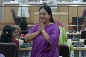 miraben patel, gandhinagar mayor