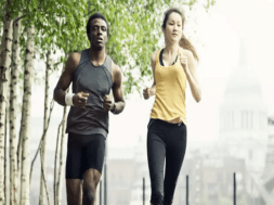 running