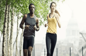 running